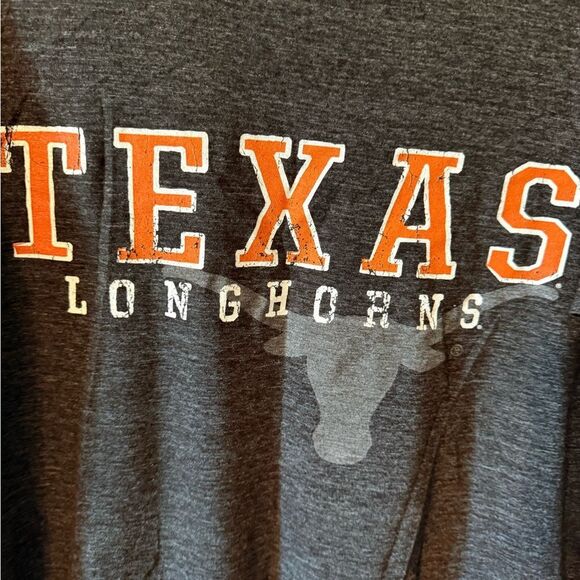 Gray Texas Longhorns Short Sleeve Tee - Picture 2 of 4